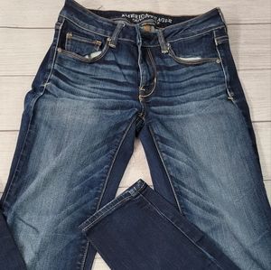 Women's American eagle skinny jeans 4 regular